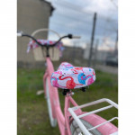 Retro bicykel Lavida 28" 3-prevodový Rúžový - biele kolesá